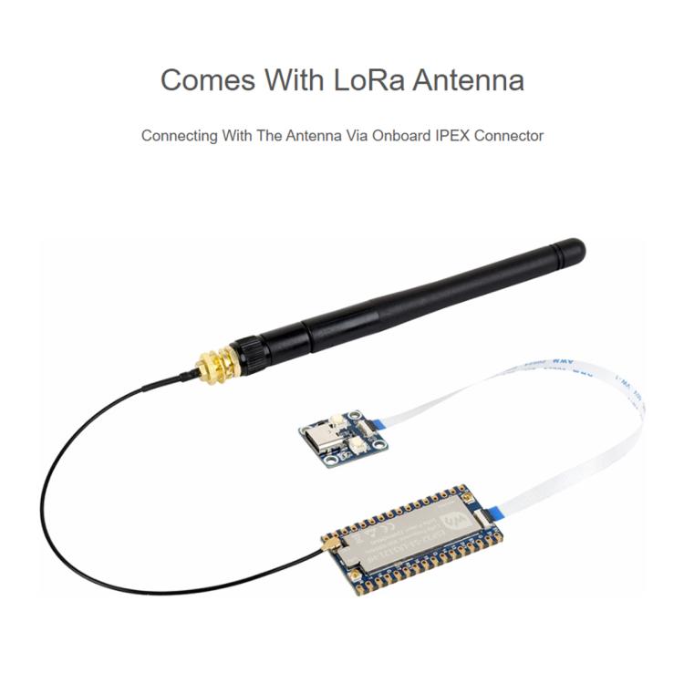 Scheda sviluppo Waveshare ESP32-S3 LoRa con chip LR1121