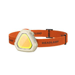 SMILING SHARK TD-0276-S Mini lampada frontale COB per corsa notturna, luce diffusa ad alta luminosità, luce da lavoro
