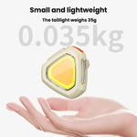 SMILING SHARK TD-0276-S Mini lampada frontale COB per corsa notturna, luce diffusa ad alta luminosità, luce da lavoro