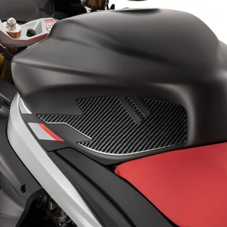 Adesivi laterali in fibra di carbonio per Aprilia RS 660 2021-202