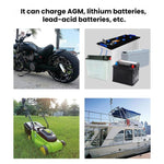 Caricabatterie intelligente a otto fasi da 110 V per batterie al litio per motociclette