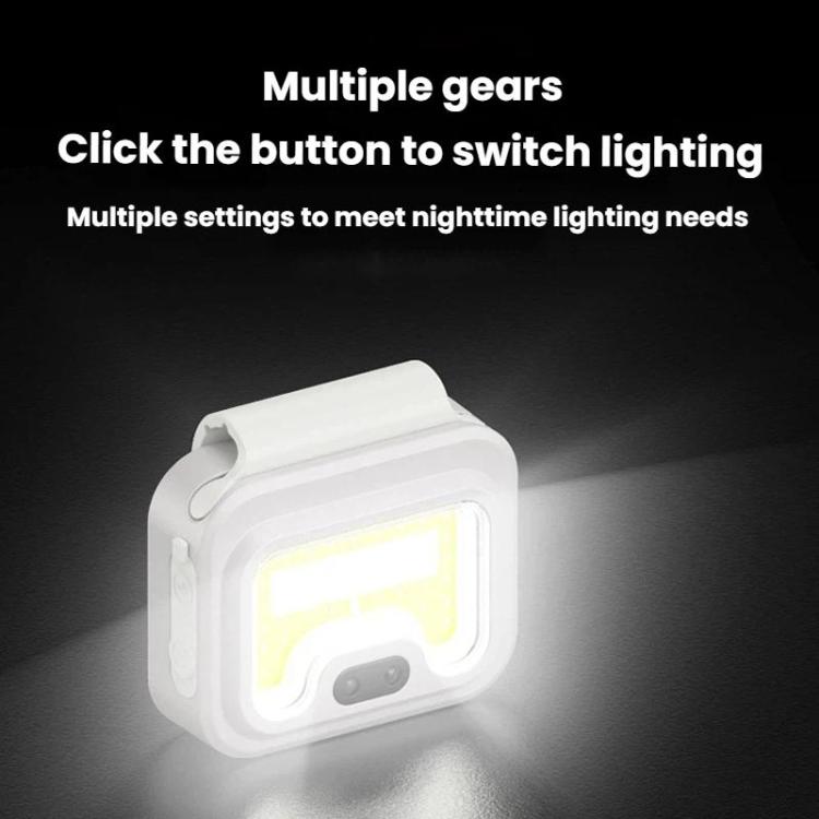 Lampada frontale magnetica ad alta luminosità SMILING SHARK TD-0281A per esterni, portatile, ideale per la pesca e la corsa notturna.