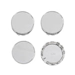 Set di 4 coprimozzi ruota modificati vuoti con diametro esterno di 54 mm