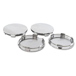 Set di 4 coprimozzi ruota modificati vuoti con diametro esterno di 65 mm