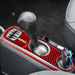 Set di 4 adesivi per leva del cambio e bracciolo per Mercedes-Benz Smart Fortwo 2011-2015, tipo A.