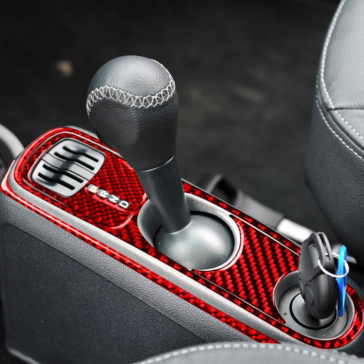 Set di 4 adesivi per leva del cambio e bracciolo per Mercedes-Benz Smart Fortwo 2011-2015, tipo A.