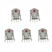 Kailh 5 pezzi Encoder per rotellina di scorrimento del mouse antipolvere con nucleo rosso, 7mm, 9mm, 10mm, 11mm