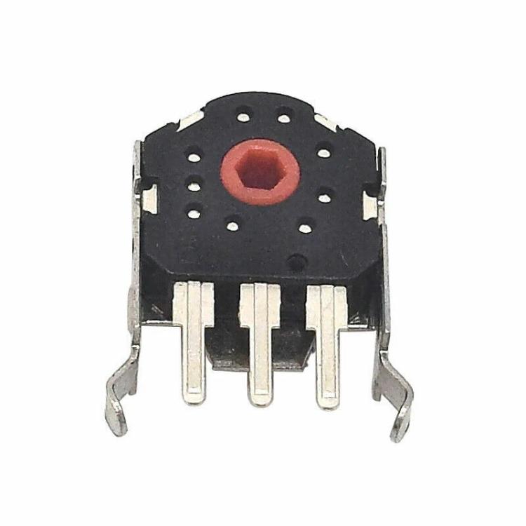 Kailh 5 pezzi Encoder per rotellina di scorrimento del mouse antipolvere con nucleo rosso, 7mm, 9mm, 10mm, 11mm