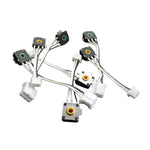 Cavo encoder TTC per mouse a rotella, ricambi per la riparazione del mouse, Left Clip With Cable, Right Clip With Cable, Left Clip No Cable, Right Clip No Cable