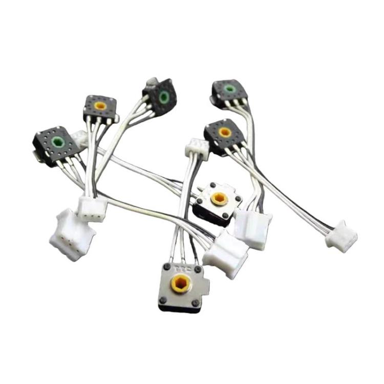 Cavo encoder TTC per mouse a rotella, ricambi per la riparazione del mouse, Left Clip With Cable, Right Clip With Cable, Left Clip No Cable, Right Clip No Cable
