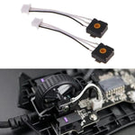 Cavo encoder TTC per mouse a rotella, ricambi per la riparazione del mouse, Left Clip With Cable, Right Clip With Cable, Left Clip No Cable, Right Clip No Cable