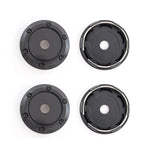 Set di 4 coprimozzi ruota modificati vuoti con diametro esterno di 66 mm