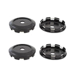 Set di 4 coprimozzi ruota aftermarket vuoti con diametro esterno di 77 mm