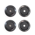 Set di 4 coprimozzi ruota aftermarket vuoti con diametro esterno di 77 mm
