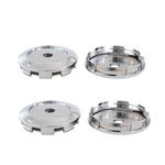 Set di 4 coprimozzi ruota aftermarket vuoti con diametro esterno di 77 mm