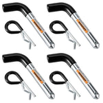 Set di 4 perni di aggancio per rimorchio antiruggine + clip a R, 5/8 inch 7005