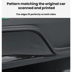 Spoiler posteriore Juniper per Tesla Model Y 2025+ - Diffusore posteriore, Black Spray Paint, Gloss Carbon Water Transfer Printing, Matte Carbon Water Transfer Printing, Frosted Black ABS, White Spray Paint
