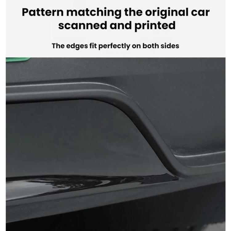 Spoiler posteriore Juniper per Tesla Model Y 2025+ - Diffusore posteriore, Black Spray Paint, Gloss Carbon Water Transfer Printing, Matte Carbon Water Transfer Printing, Frosted Black ABS, White Spray Paint