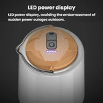 Lampada portatile LED da campeggio 1200mAh USB