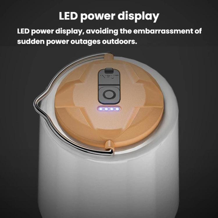 Lampada portatile LED da campeggio 1200mAh USB