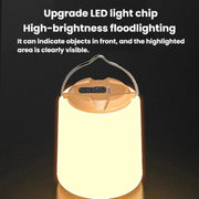 Lampada portatile da campeggio LED 1200mAh USB