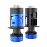 2 fari laser a LED per auto da 6000K super luminosi con lente
