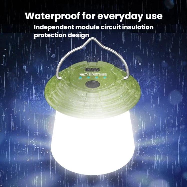 Lampada da campeggio ricaricabile LED Smiling Shark LY-8339