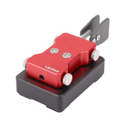 Radio a onde corte con doppio tasto automatico da 3,5 mm e codice Morse, Titanium Gray, Blue, Red