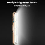 Lampada emergenza LED magnetica ricaricabile per esterni