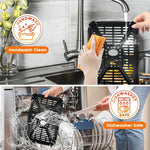 Confezione da 2 vassoi per frittura ad aria e vaschetta raccogligocce per friggitrice ad aria digitale a doppio cestello Holstein Housewares da 8,4 QT.