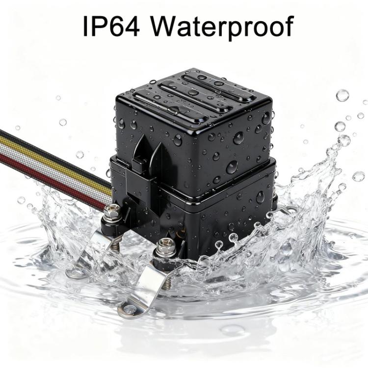 Scatola portafusibili e relè impermeabile precablata a 6 vie per auto, portafusibili e relè per autoveicoli, 12V 5-Pin, 24V 4-Pin, 24V 5-Pin, 12V 4-Pin