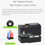 Servomotore WAVESHARE ad alta precisione, coppia elevata e con encoder magnetico a 360 gradi per bus seriale., 22414