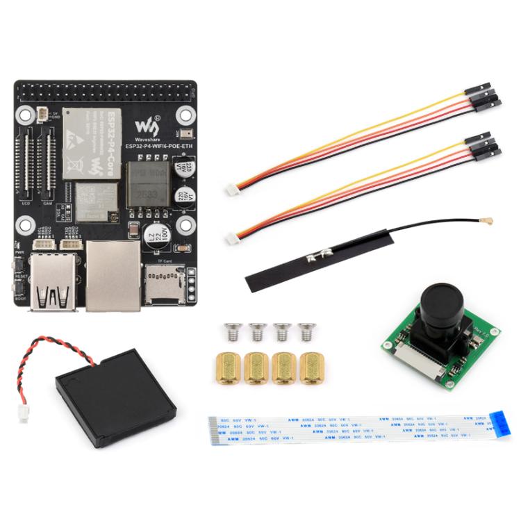 Scheda sviluppo ESP32-P4 WiFi6 con PoE e Ethernet RJ45
