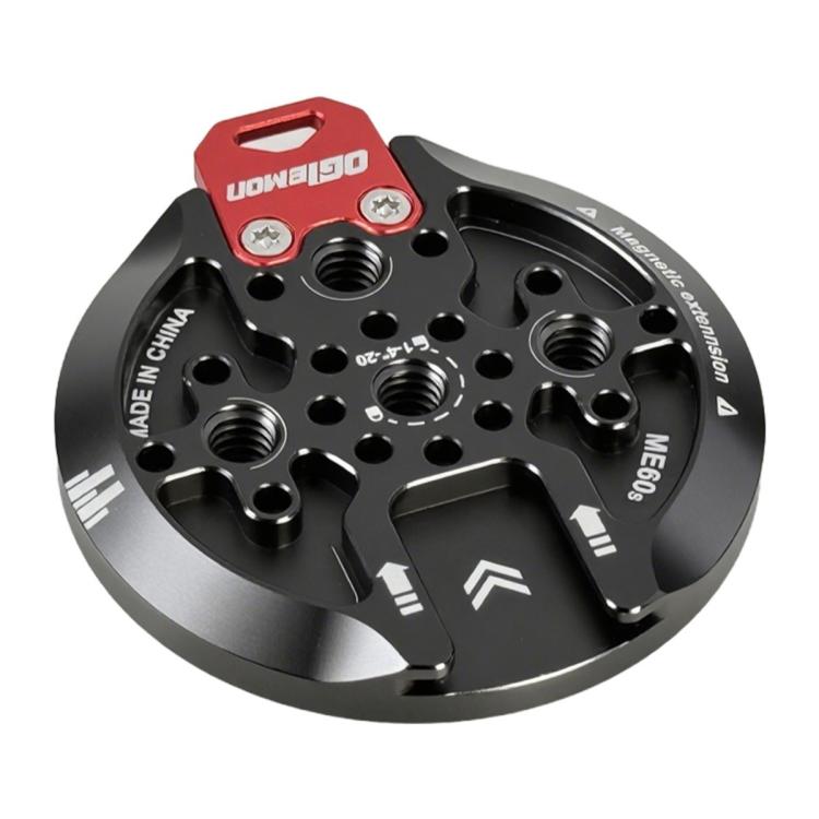 Supporto magnetico base a slitta in lega di alluminio