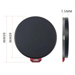 Supporto magnetico per telefono, base a slitta, treppiede in lega di alluminio, selfie stick per fotografia, base di montaggio in stile Arca-Swiss da 1/4 di pollice, ventosa, Base
