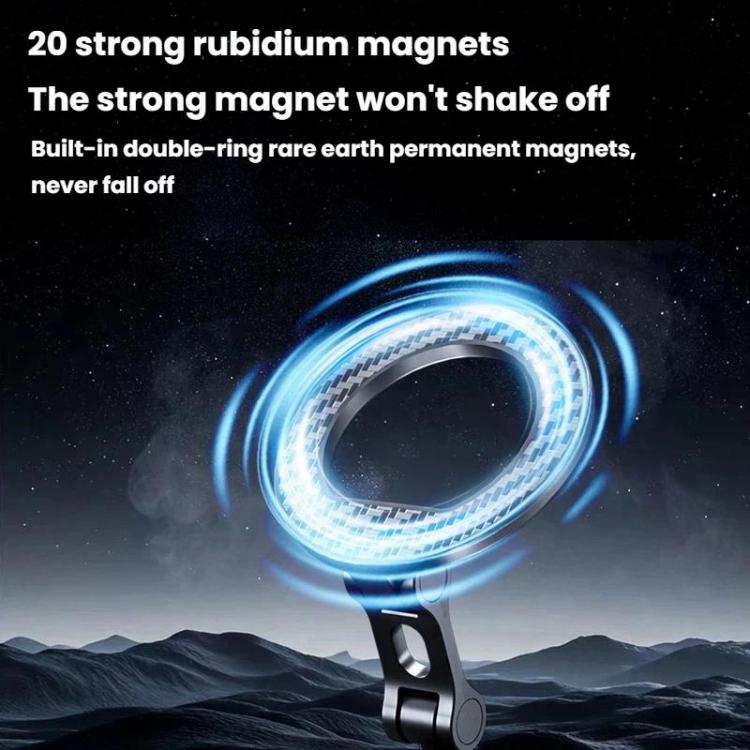 Supporto magnetico da scrivania portatile, girevole e pieghevole per telefono