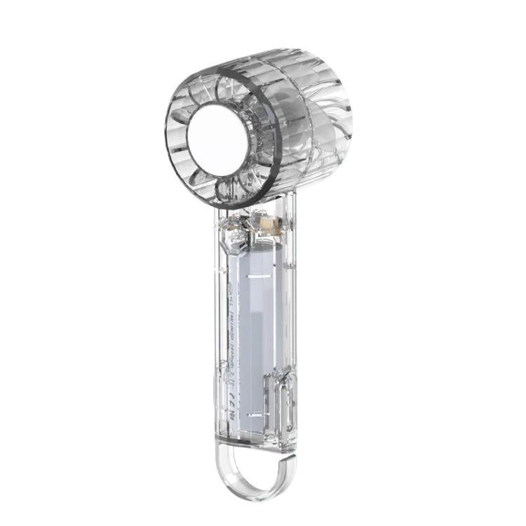 Specchio con ricarica USB, mini ventilatore portatile da esterno con moschettone