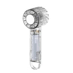 Specchio con ricarica USB, mini ventilatore portatile da esterno con moschettone