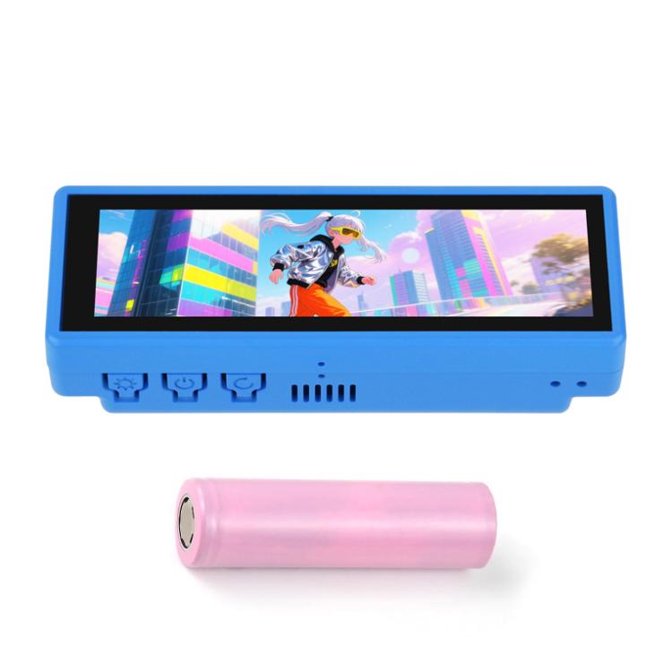 Scheda di sviluppo WAVESHARE ESP32-S3 dotata di touchscreen capacitivo IPS da 3,49 pollici, Model A With Battery, Model A Without Battery