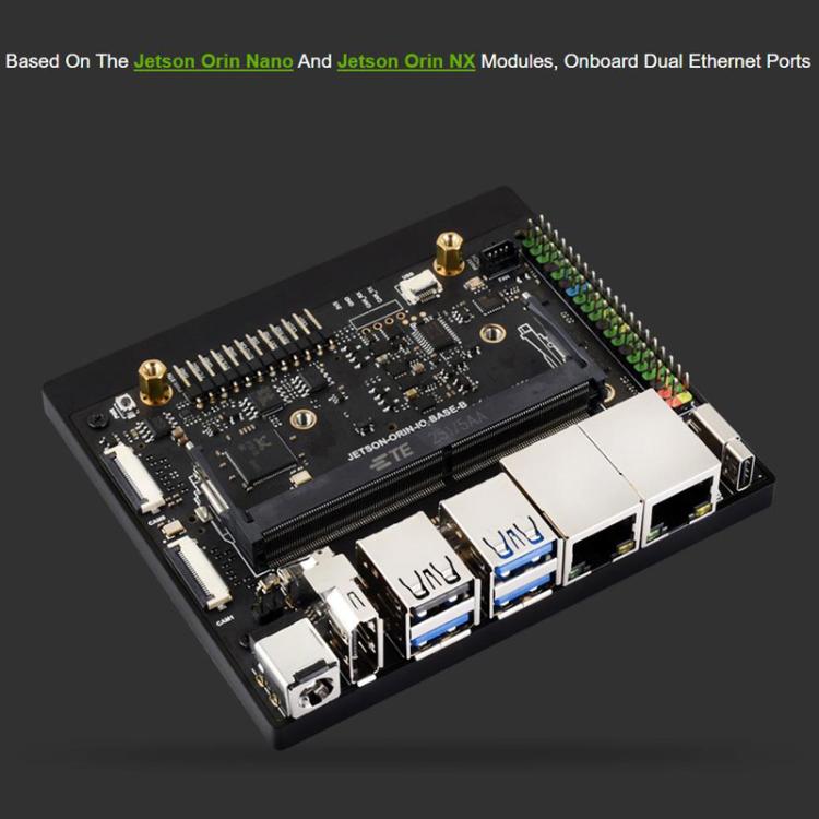 Scheda base Super Dual Ethernet per Jetson Orin Nano NX