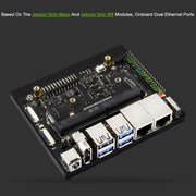 Scheda base Super Dual Ethernet per Jetson Orin Nano / NX, 24359