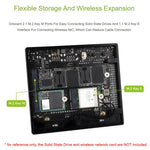 Scheda base Super Dual Ethernet per Jetson Orin Nano NX