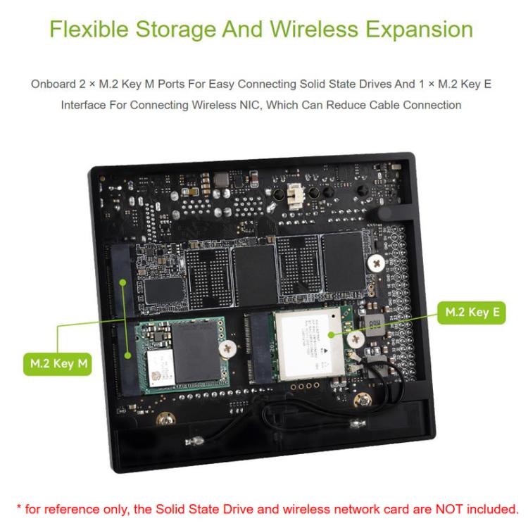 Scheda base Super Dual Ethernet per Jetson Orin Nano NX