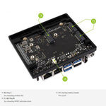 Scheda base Super Dual Ethernet per Jetson Orin Nano NX