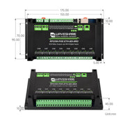 Scheda di controllo industriale WAVESHARE RP2350 a 8 canali con relè di rete basata sul controller principale RP2350., 32451, 32452