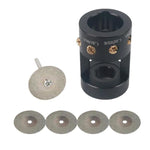 Testa di smerigliatrice per elettrodi di tungsteno, strumento ausiliario per saldatura, Single Column, Dual Column