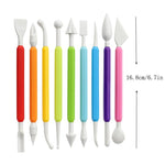 Strumenti per ceramica Coltello per scolpire l'argilla Pinzette Pennelli per pittura Aghi per dettagli, 25pcs