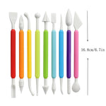 Strumento per ceramica, penna per scolpire e goffrare l'argilla, penna a uncino fai da te, 16pcs