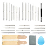 Strumenti per schizzi, carta con punta, frullatori, gomme impastabili, estensori, forniture per graffiti fai da te, 33pcs