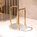 Portabicchiere in acrilico per bicchieri monouso, Single Cup Gold, Dual-Cup Gold, Single Cup Silver, Dual-Cup Silver
